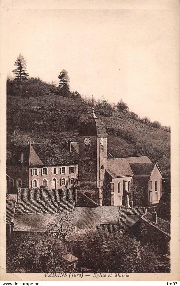 Vadans Canton Arbois église - Sonstige & Ohne Zuordnung