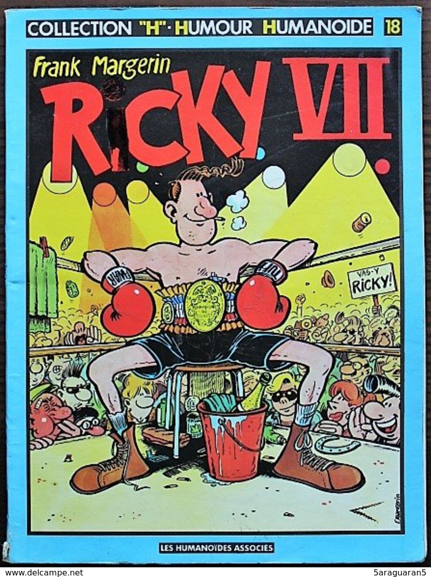 BD RICKY - 2 - RICKY VII - EO 1984 H Humour Humanoide - Lucien