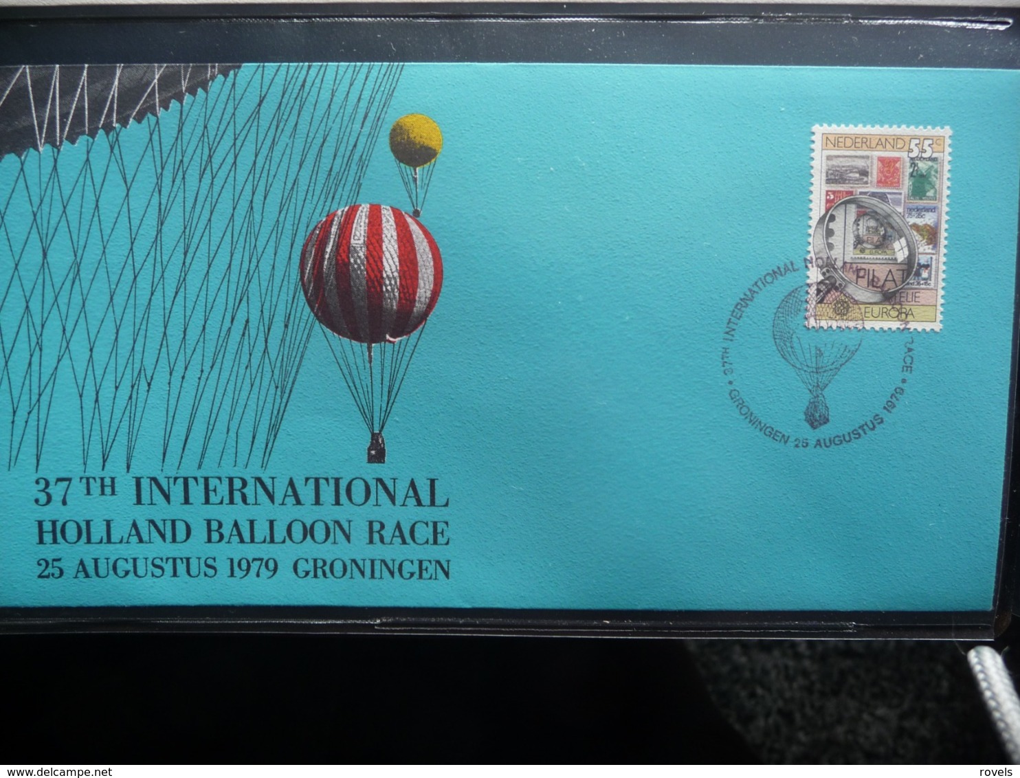 (B1) PAYS-BAS * NEDERLAND * FDC  37 TH INTERNATIONALE BALLOON RACE 1979 GRONINGEN. - FDC