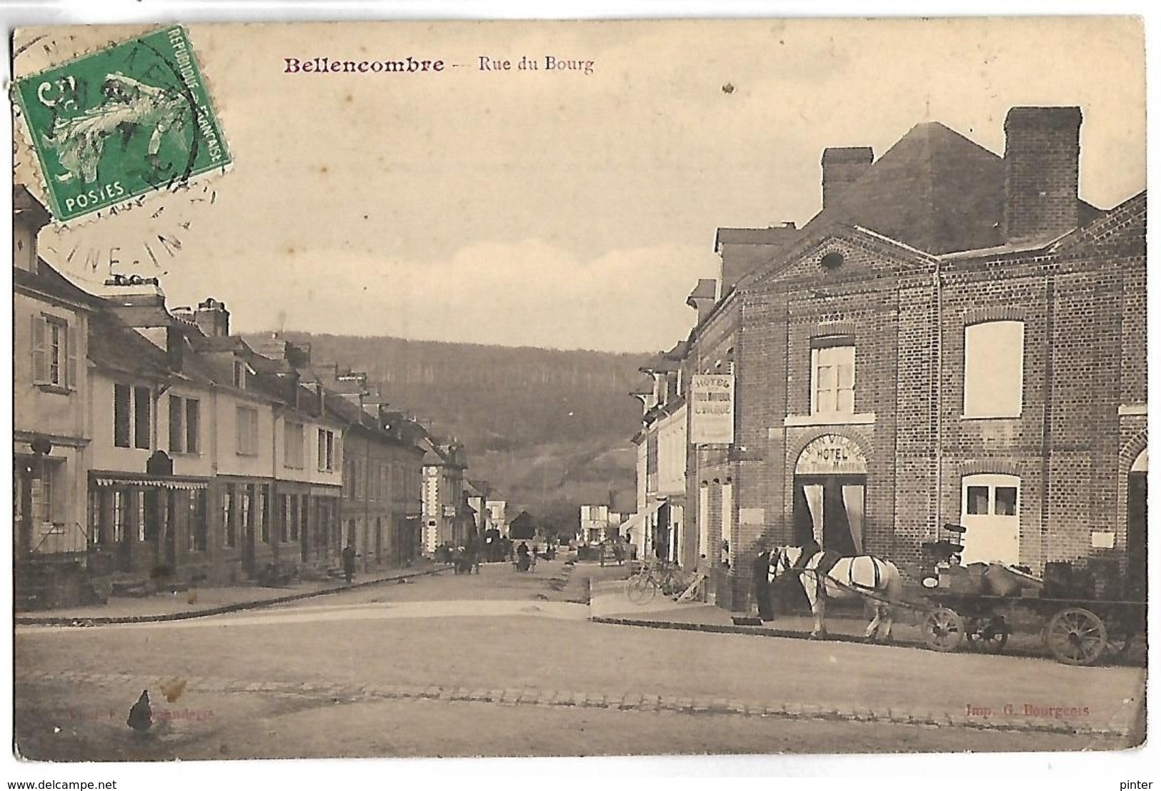 BELLENCOMBRE - Rue Du Bourg - Bellencombre