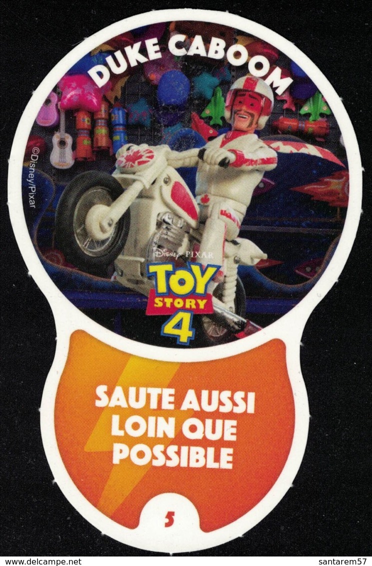 Carte à Collectionner Disney Auchan Les Défis Challenge Duke Caboom 5 / 96 - Sonstige & Ohne Zuordnung