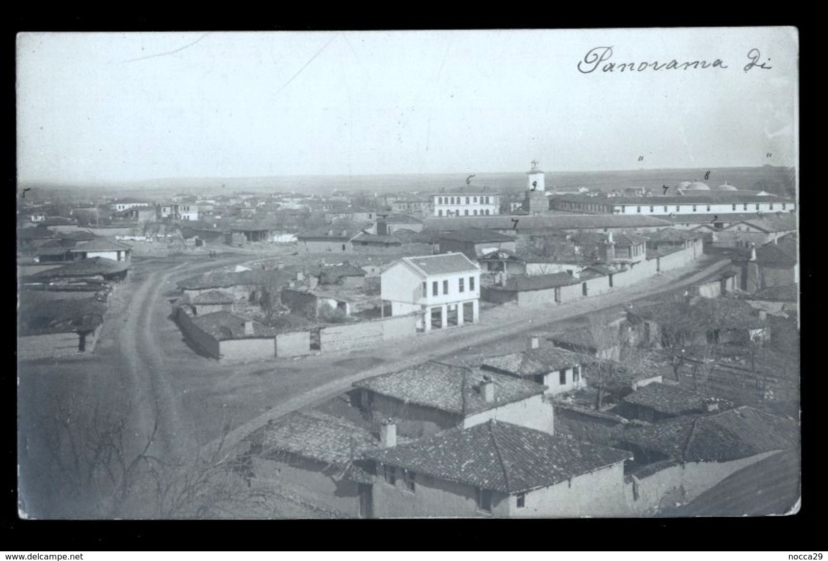 TURCHIA - TURKEY  - TURQUIE - LULEBURGAZ LULE BOURGAS - PANORAMA - 1913 - FOTOCARTOLINA VIAGGIATA IN BUSTA - Turchia