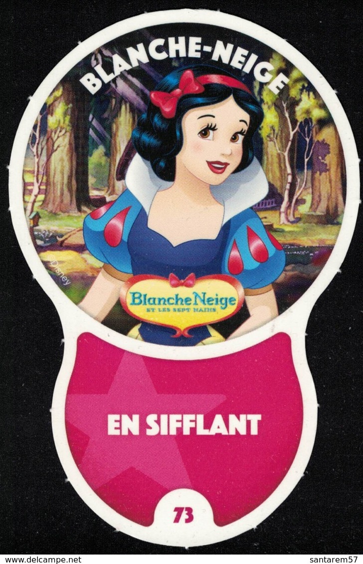 Carte à Collectionner Disney Auchan Les Défis Effet Blanche Neige 73 / 96 - Sonstige & Ohne Zuordnung