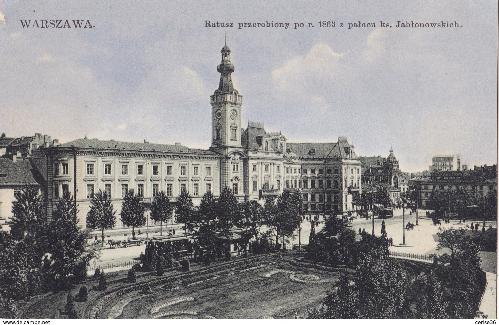 Warszawa Circulée En 1919 - Pologne