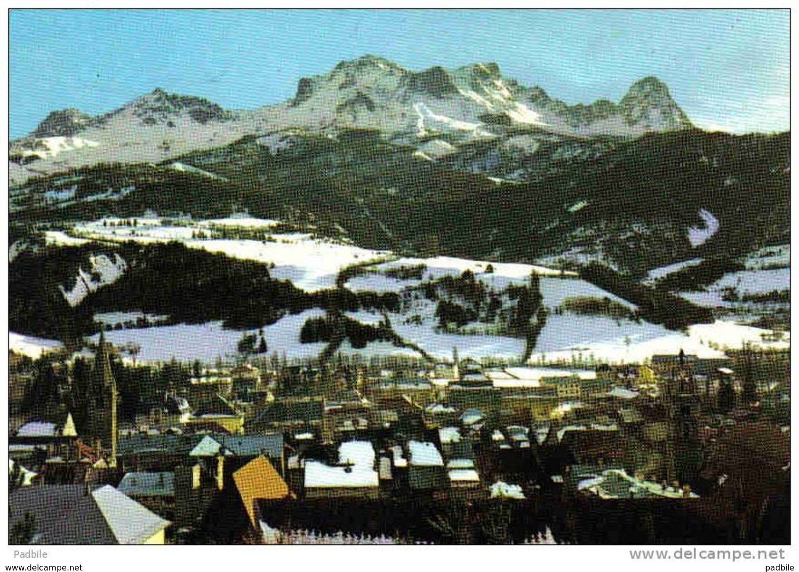 Carte Postale 04.  Barcelonnette Le "pain De Sucre" Et Le "Chapeau De Gendarme"  Trés Beau Plan - Barcelonnette