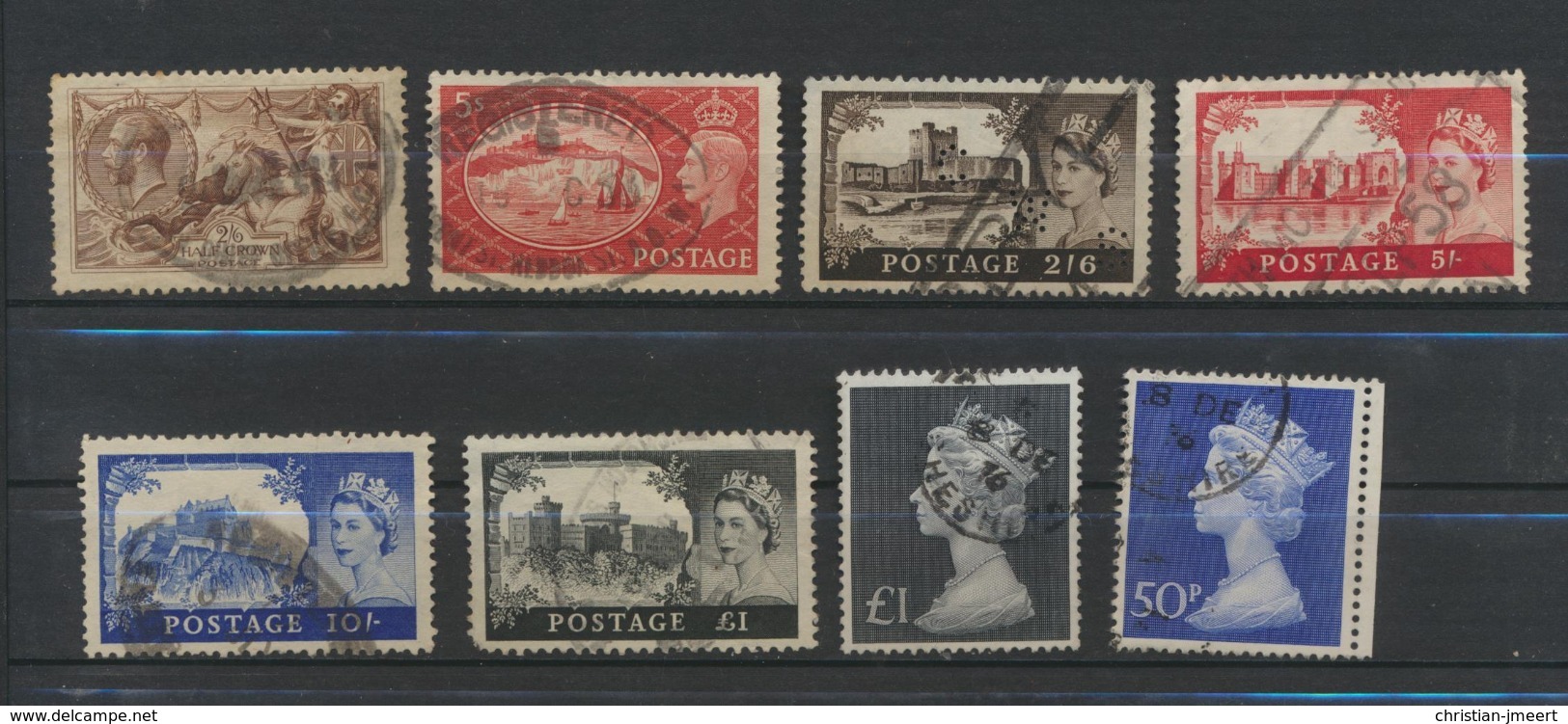 GREAT BRITAIN  Grande-Bretagne  Lot 40 Stamps Used  With Classics - Collections