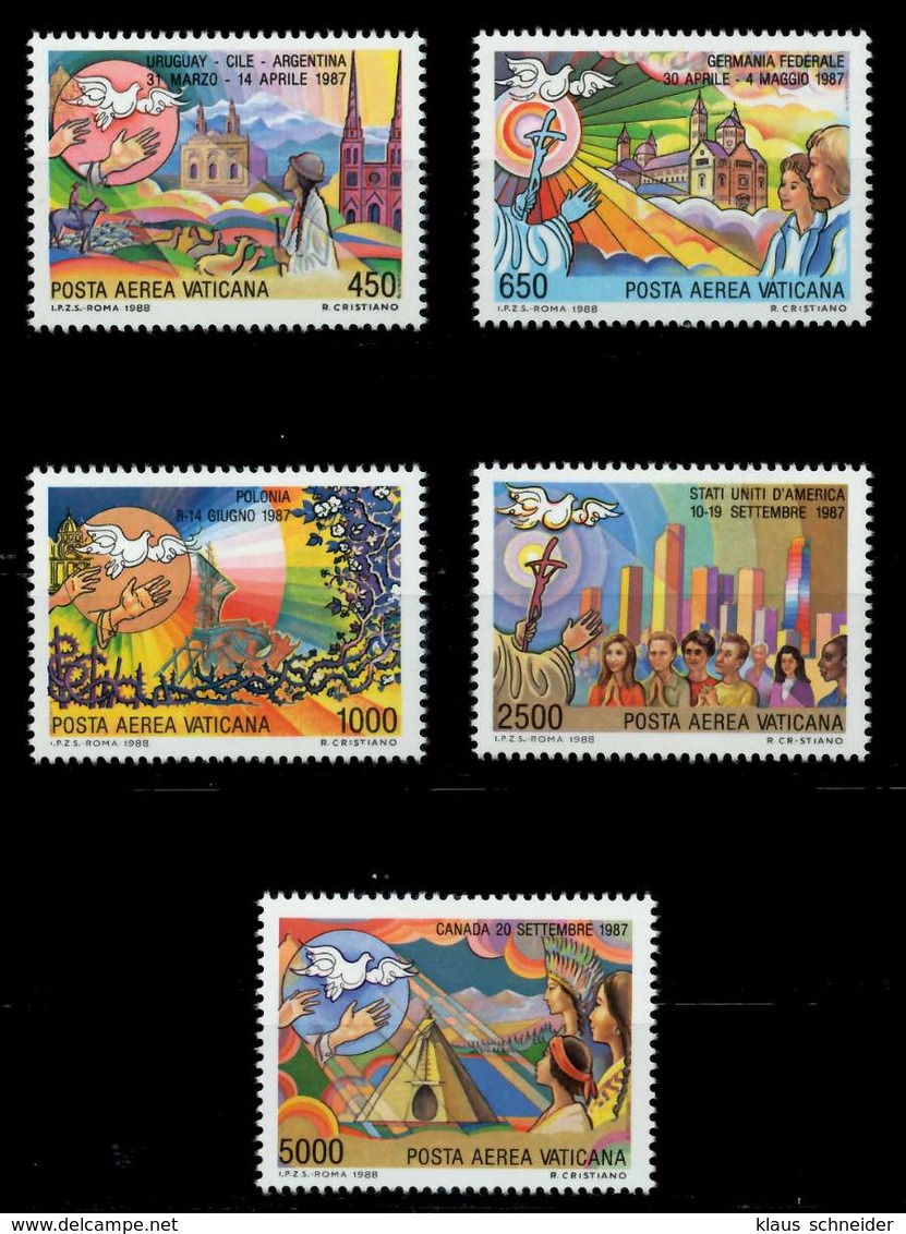 VATIKAN 1988 Nr 952-956 Postfrisch S0162D6 - Ungebraucht