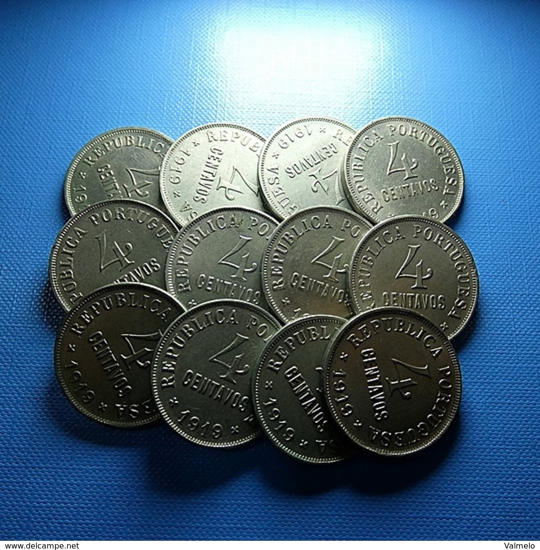 Portugal Lot 24 Coins 4 Centavos 1917 And 1919 - Kilowaar - Munten