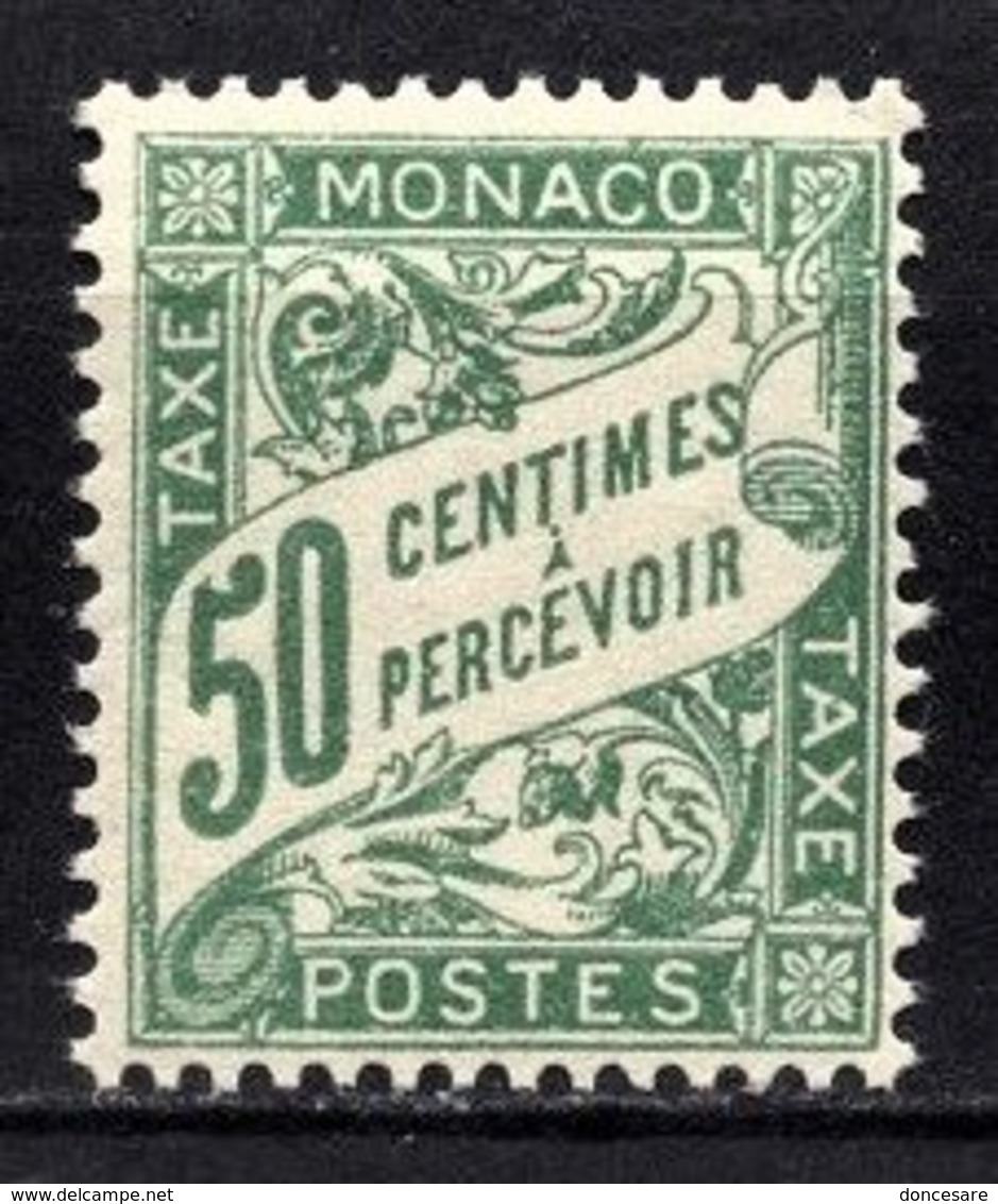 MONACO 1924 / 1932  N° 20  -  Timbres Taxes NEUF** /2 - Taxe