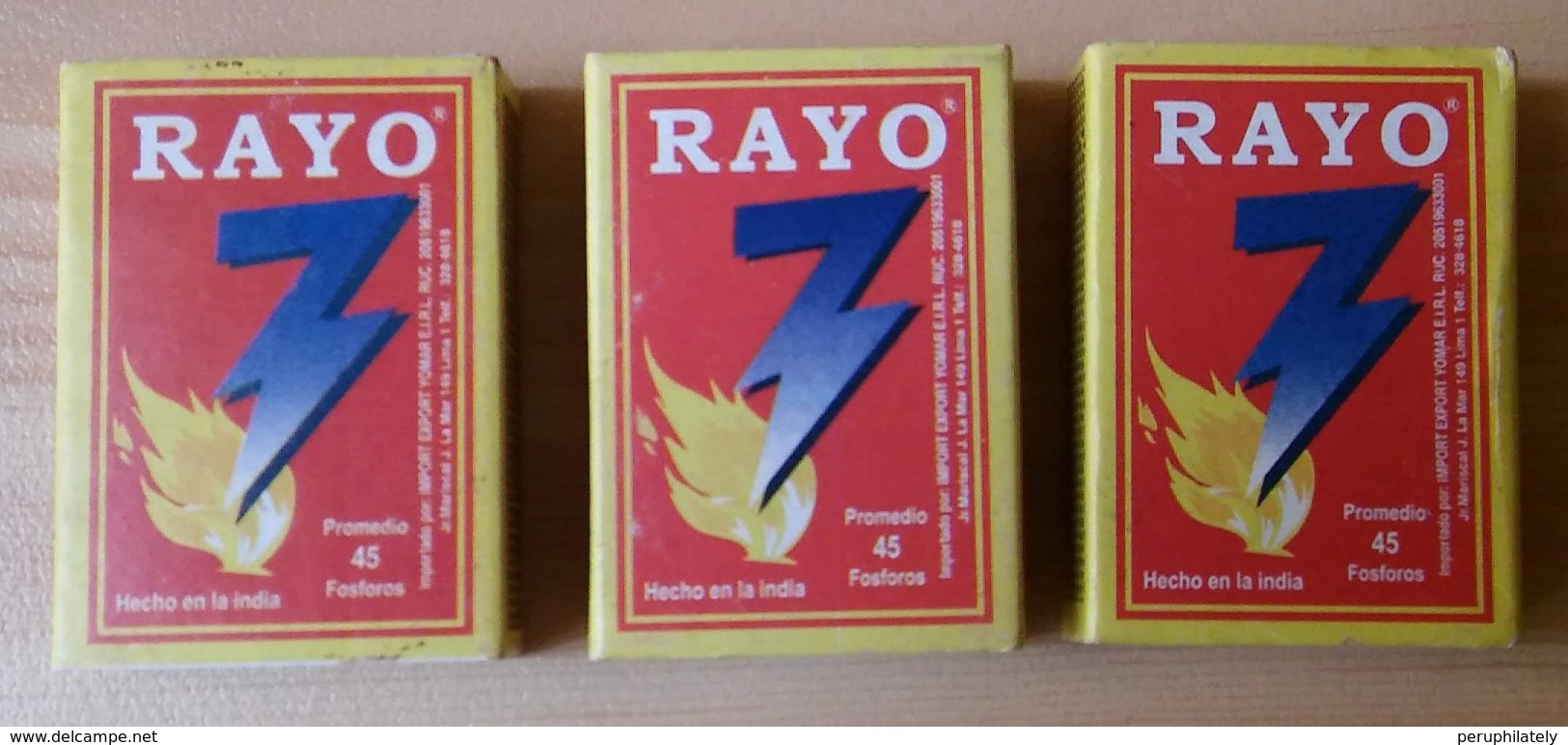 INDIA MATCH BOXES - Matchboxes