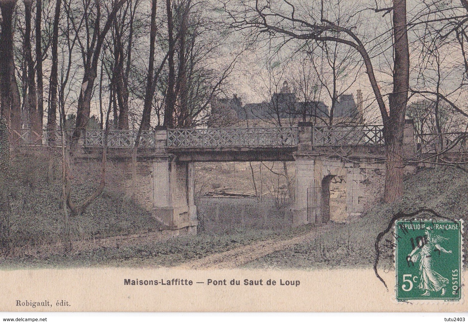 MAISONS LAFFITTE                                           Pont Du Saut De Loup - Maisons-Laffitte