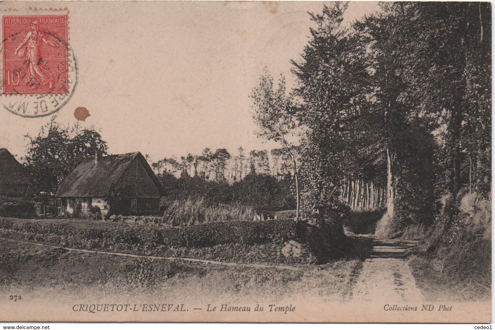 CRIQUETOT L'ESNEVAL  LE HAMEAU DU TEMPLE - Criquetot L'Esneval