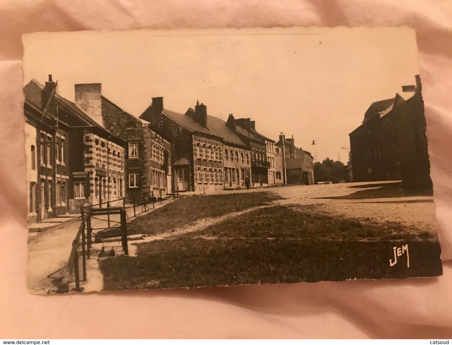 Carte Postale Ancienne (1955) ETROEUNGT La Place - Sonstige & Ohne Zuordnung