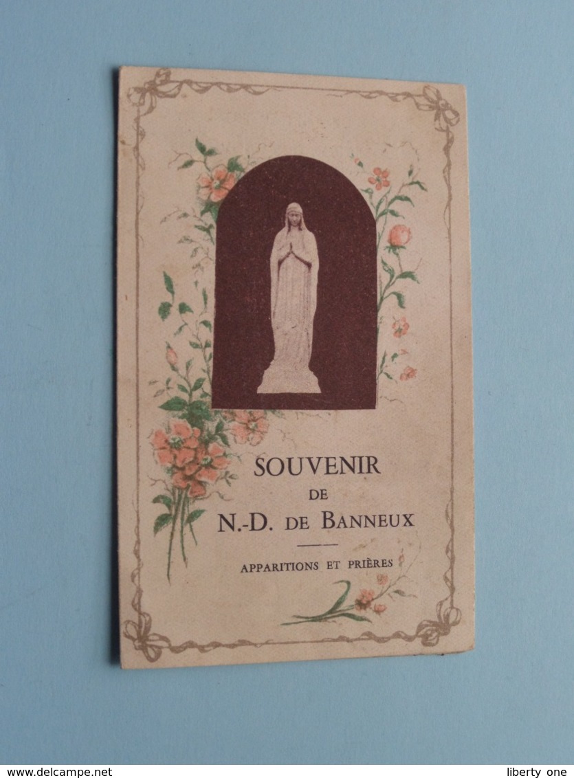 Souvenir De N.-D. De BANNEUX 1935 > Apparitions Et Prières / Mariette BECO La Vierge Des Pauvres ( Zie Foto's ) ! - Religion & Esotericism