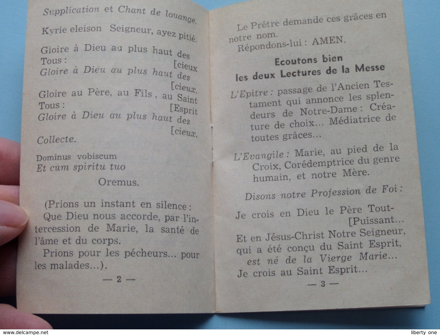 A Banneux N.-D. Avec Les élèves De Nos écoles Primaires Le 8 Mai 1958 - NOTRE MESSE ( Zie Foto's ) ! - Religion & Esotérisme