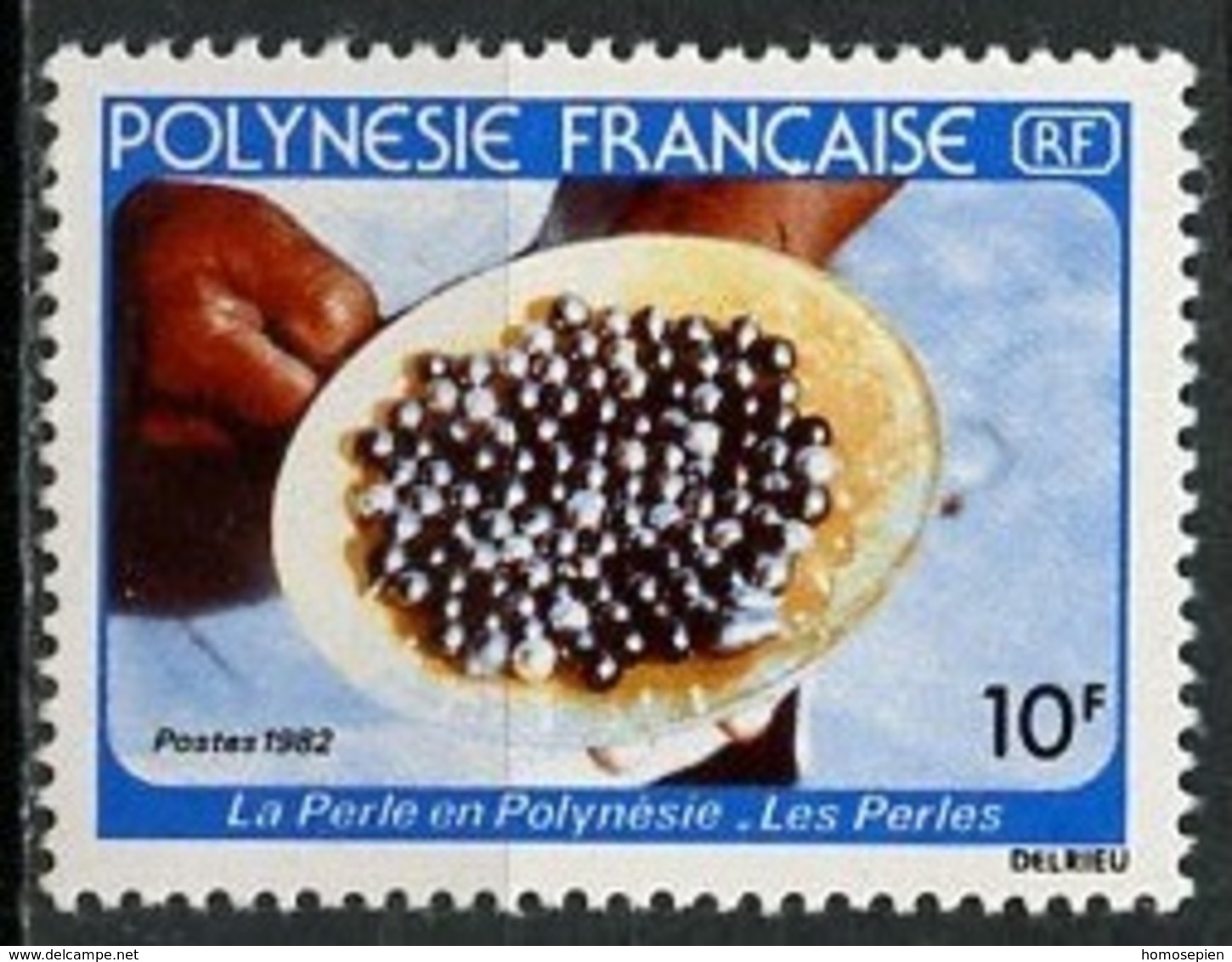 Polynésie Française - Polynesien - Polynesia 1982 Y&T N°179 - Michel N°344 *** - 10f Perles - Neufs