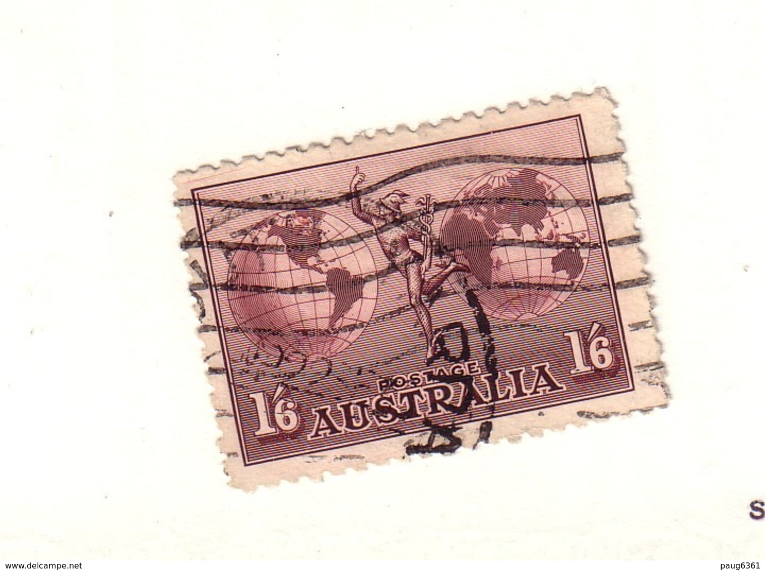 AUSTRALIE 1934 AVION  YVERT N°A5  OBLITERE - Used Stamps