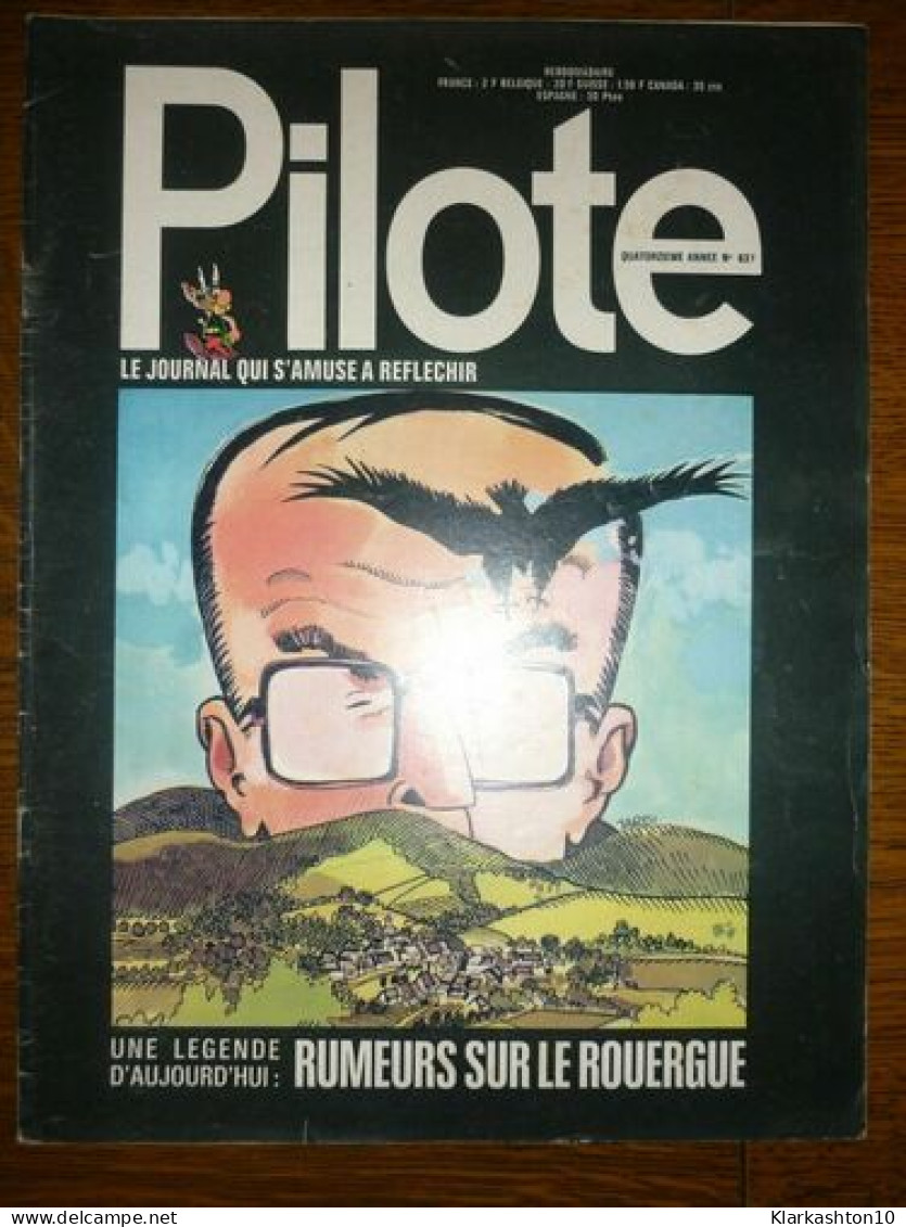 Pilote Le Journal Qui S'amuse à Réfléchir N637 - Autres & Non Classés