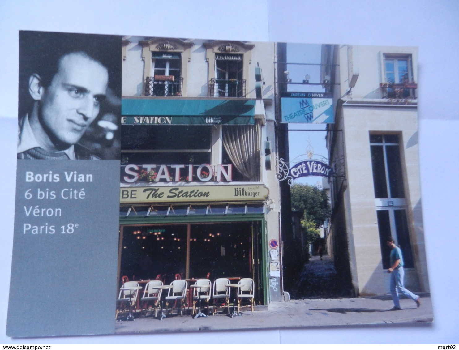 PARIS BORIS VIAN 6 BIS CITE VERON - District 18