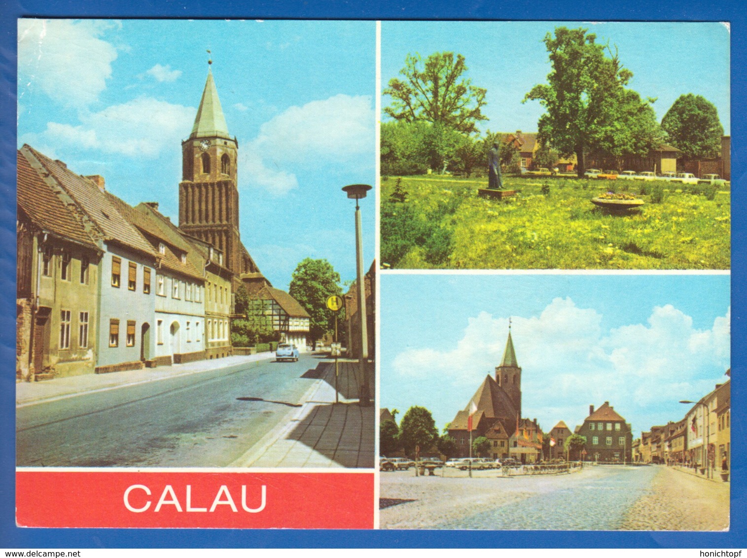 Deutschland; Calau; Multibildkarte - Calau