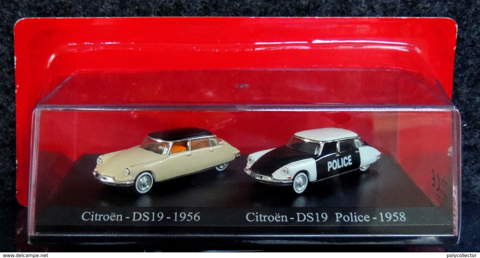 Citroën DS 19 1956 Et DS 19 Police 1958 - 1/87 - NEUF Boîte Plastique & Blister - Scala 1:87