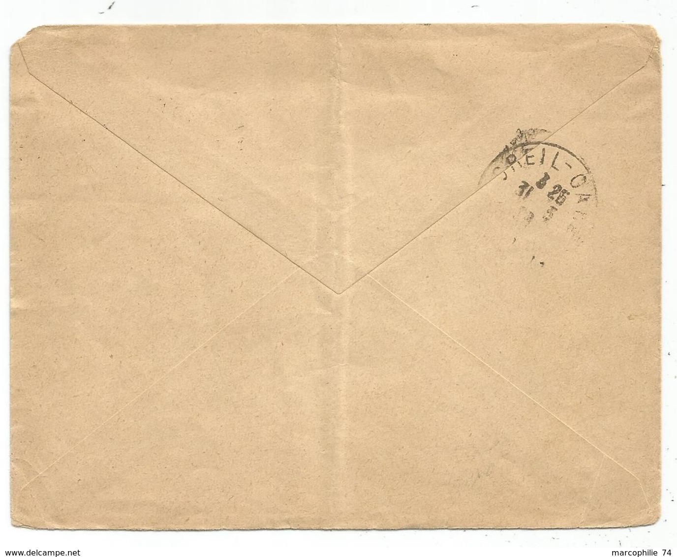 LETTRE POSTE AUX ARMEES 600 20.3.1928 + AVISO BACCARAT SERVICE DE LA MER - Naval Post