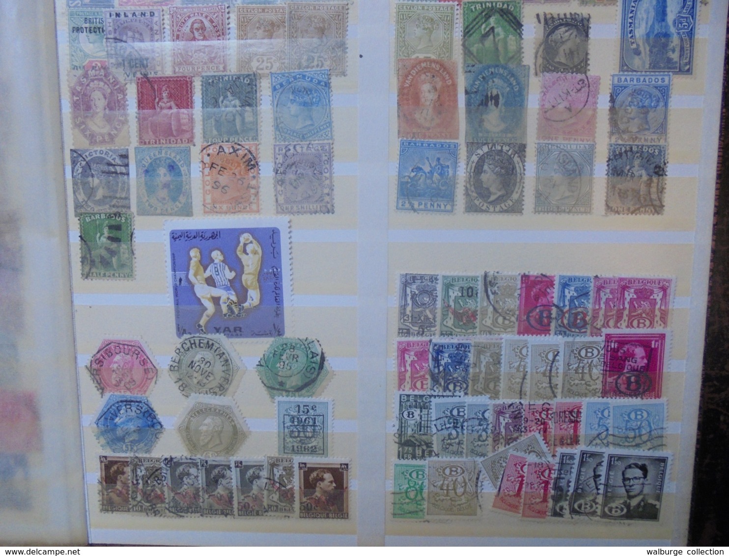 EUROPE-MONDE TRES BEL ENSEMBLE PHILATELIQUE A RECLASSER ! (LIRE DETAILS) (2537)  950 grammes