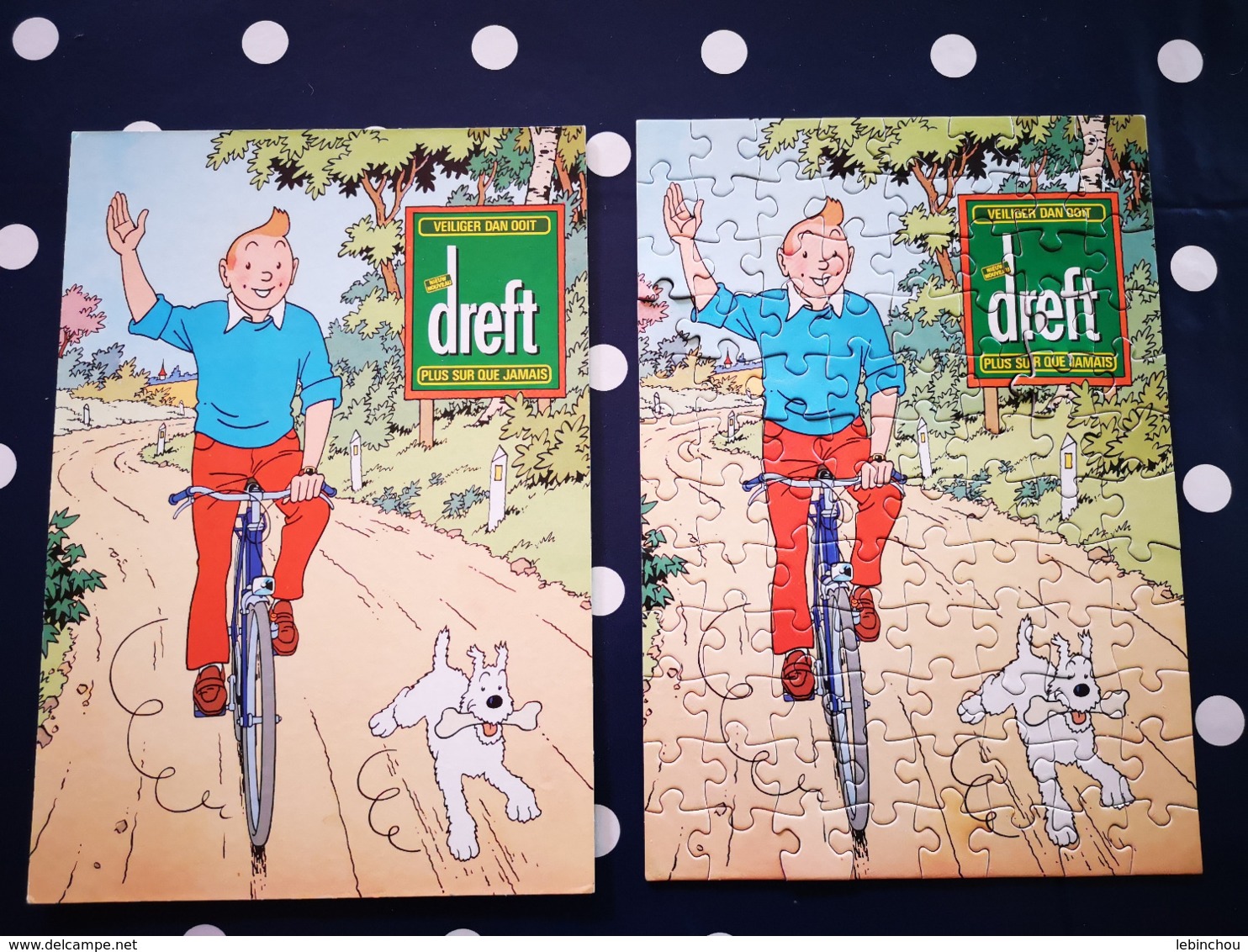 Lot De 10 Articles Différents Tintin & Milou De Hergé. Voir Détail. - Hergé