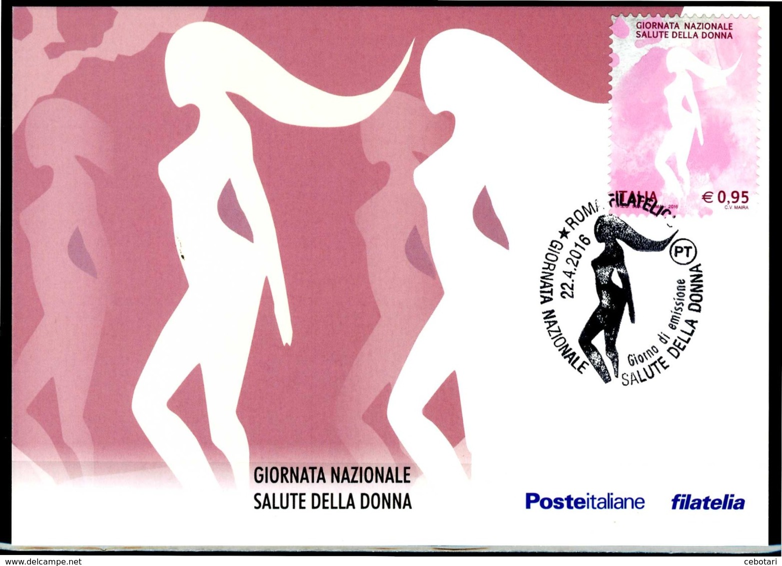 ITALIA / ITALY 2018 - Giornata Nazionale Salute Della Donna - Maximum Card, Come Da Scansione. - Médecine
