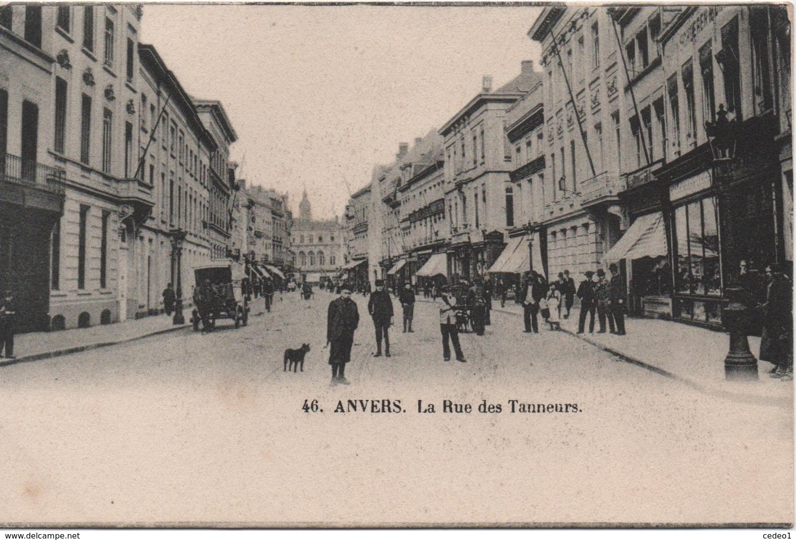 ANVERS   LA RUE DES TANNEURS - Antwerpen