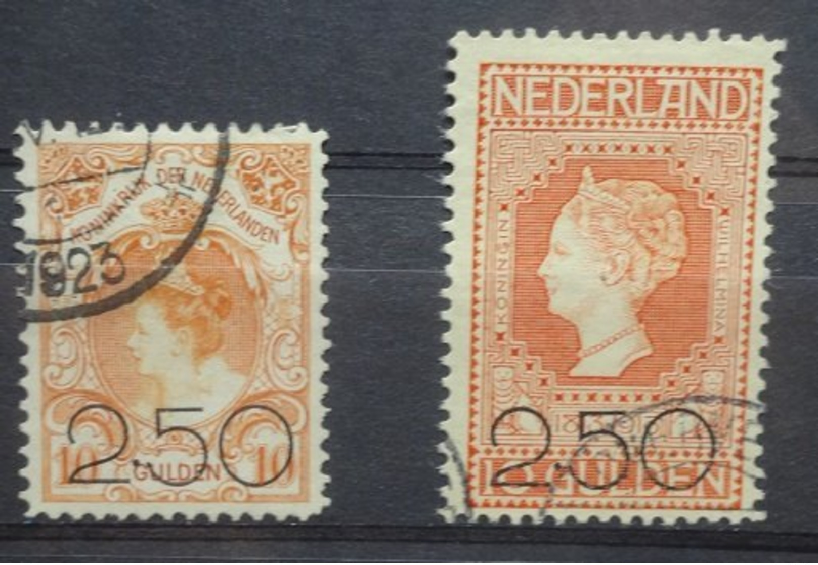 NEDERLAND   1920     Nr. 104 - 105   Gestempeld    CW  225,00 - Used Stamps