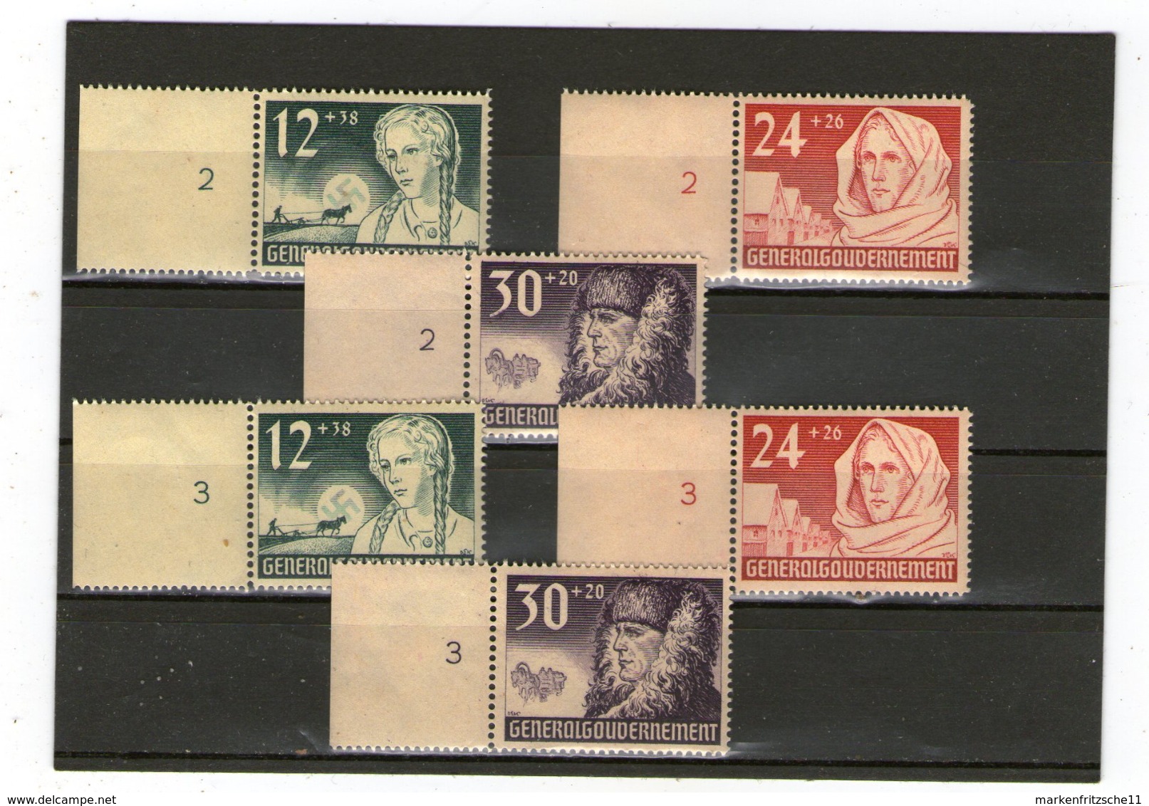 Deutsches Reich ** - Lots & Kiloware (mixtures) - Max. 999 Stamps