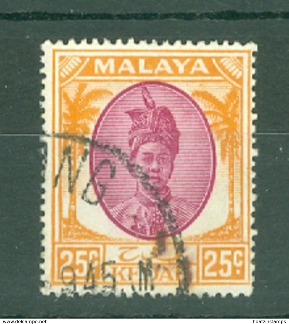 Malaya - Kedah: 1950/55   Sultan Badlishah     SG85    25c   Used - Kedah