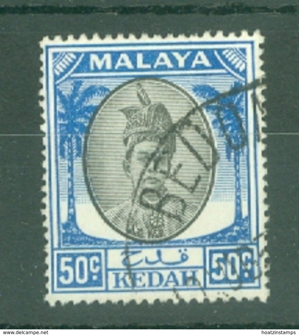 Malaya - Kedah: 1950/55   Sultan Badlishah     SG87    50c   Used - Kedah