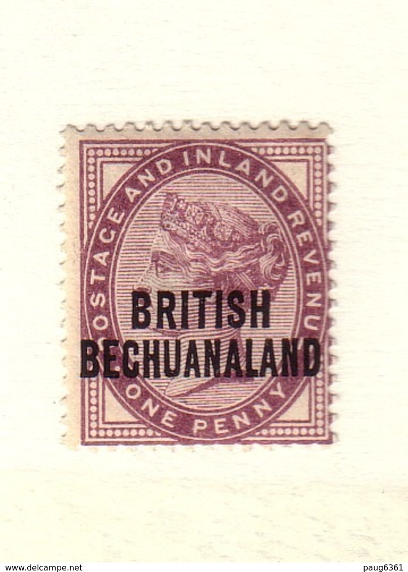 BECHUANALAND 1892  YVERT  N°31 NEUF MH* - 1885-1895 Colonie Britannique