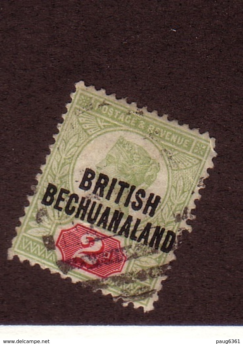 BECHUANALAND 1892  YVERT  N°32 OBLITERE - 1885-1895 Colonia Britannica