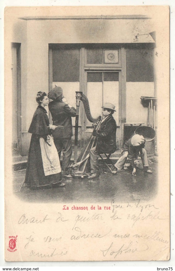 75 - PARIS - La Chanson De La Rue - Edition Kunzli - 1902 - Petits Métiers à Paris