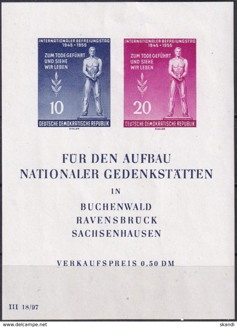 DDR 1955 Mi-Nr. Block 11 ** MNH - Andere & Zonder Classificatie