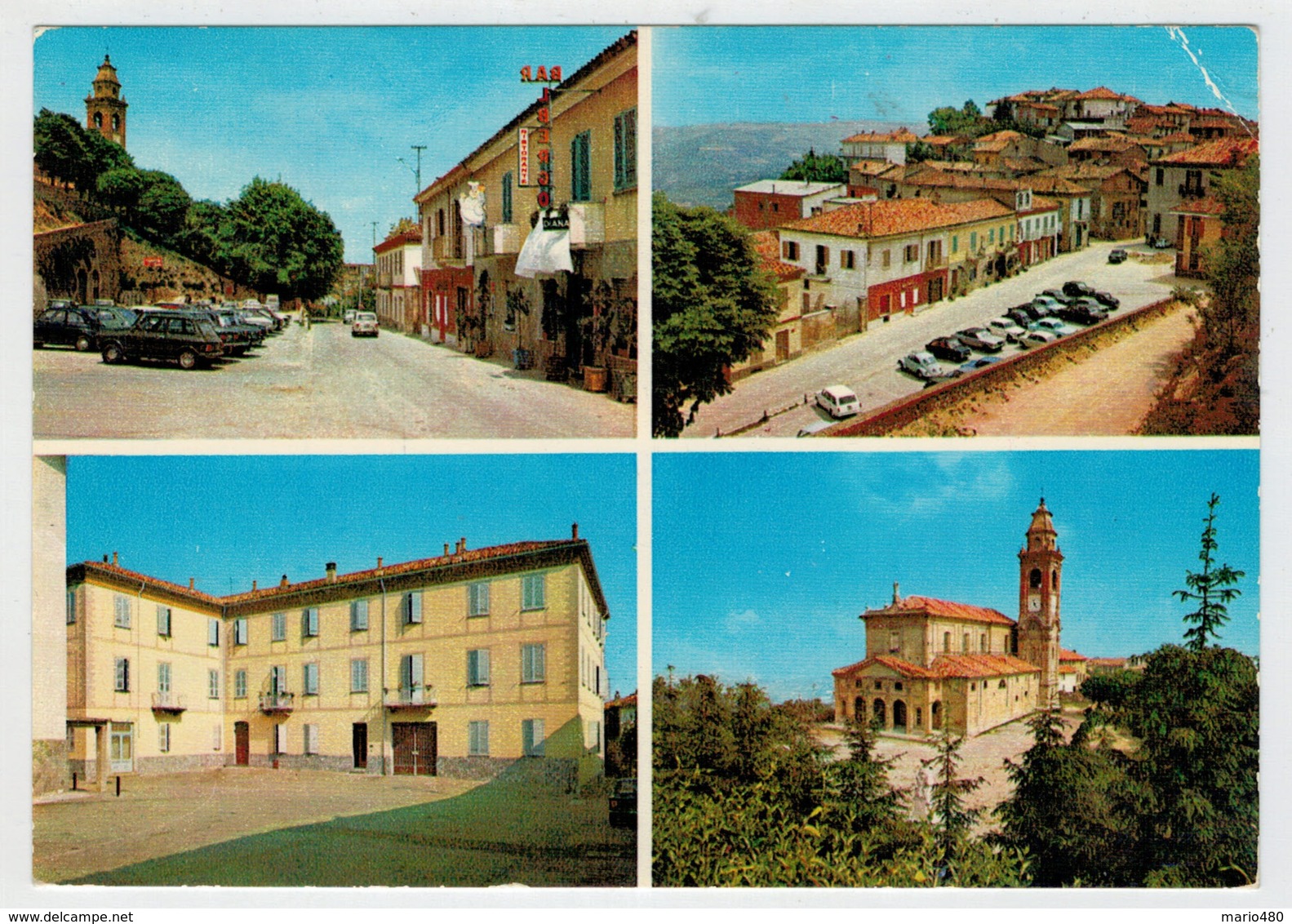 DIANO  D' ALBA  (CN)  ZONA  CLASSICA  DEL  DOLCETTO    PIAZZA  TRENTO E TRIESTE.....      (VIAGGIATA) - Altri & Non Classificati