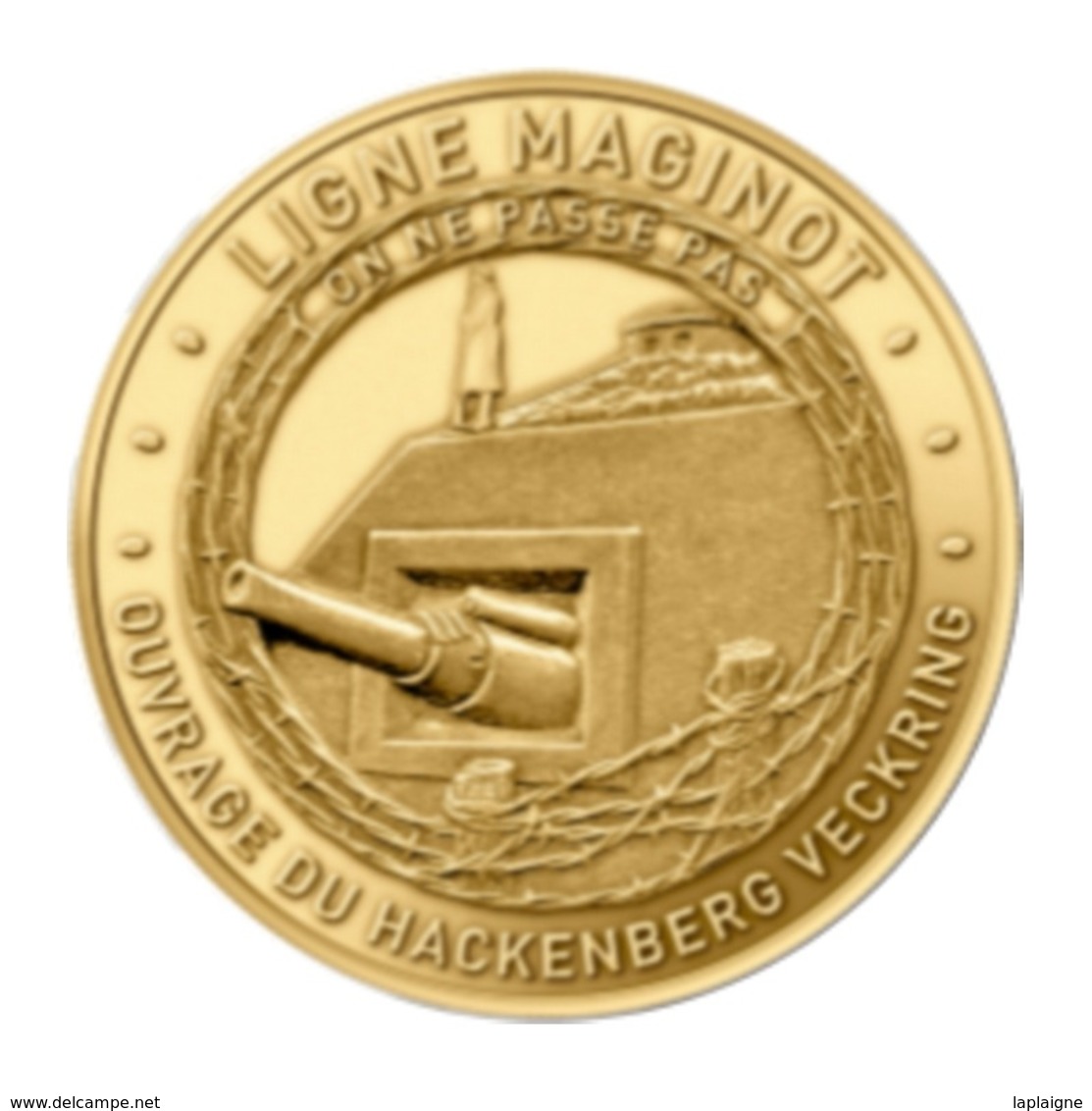 Monnaie De Paris , 2019 , Veckring , Ligne Maginot , Ouvrage Hackenberg Veckring , On Ne Passe Pas - Andere & Zonder Classificatie