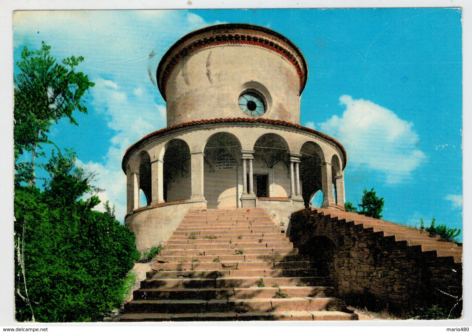 SANTUARIO  DI  CREA   MONFERRATO   CAPPELLA   PARADISO        (VIAGGIATA) - Altri & Non Classificati