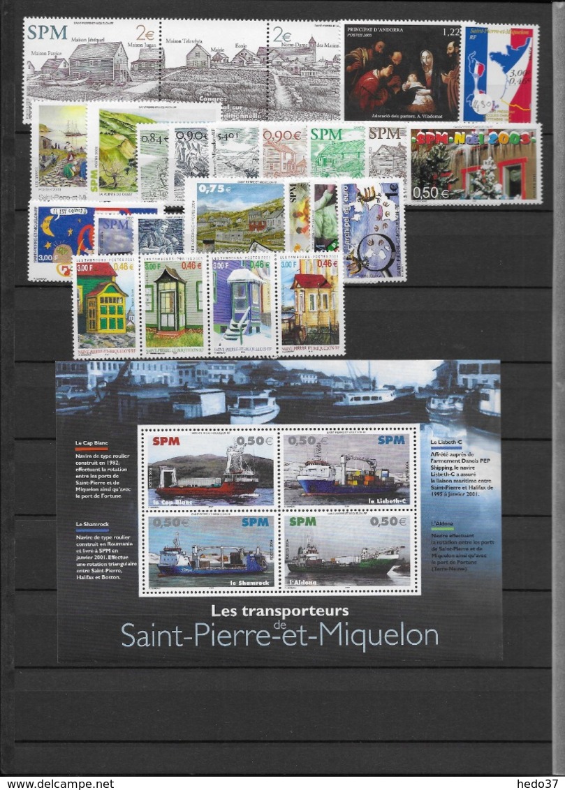 Saint Pierre Et Miquelon - 30% Sous Valeur Faciale - Timbres Neufs ** Sans Charnière En Euros - TB - Verzamelingen & Reeksen