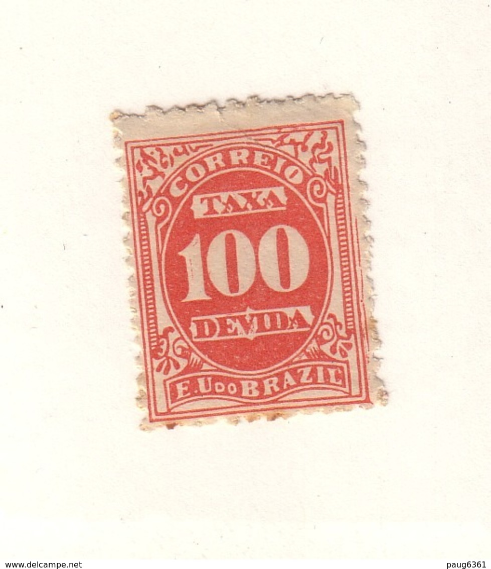 BRESIL 1895/05 TAXE YVERT  N°T21  NEUF MH* - Strafport