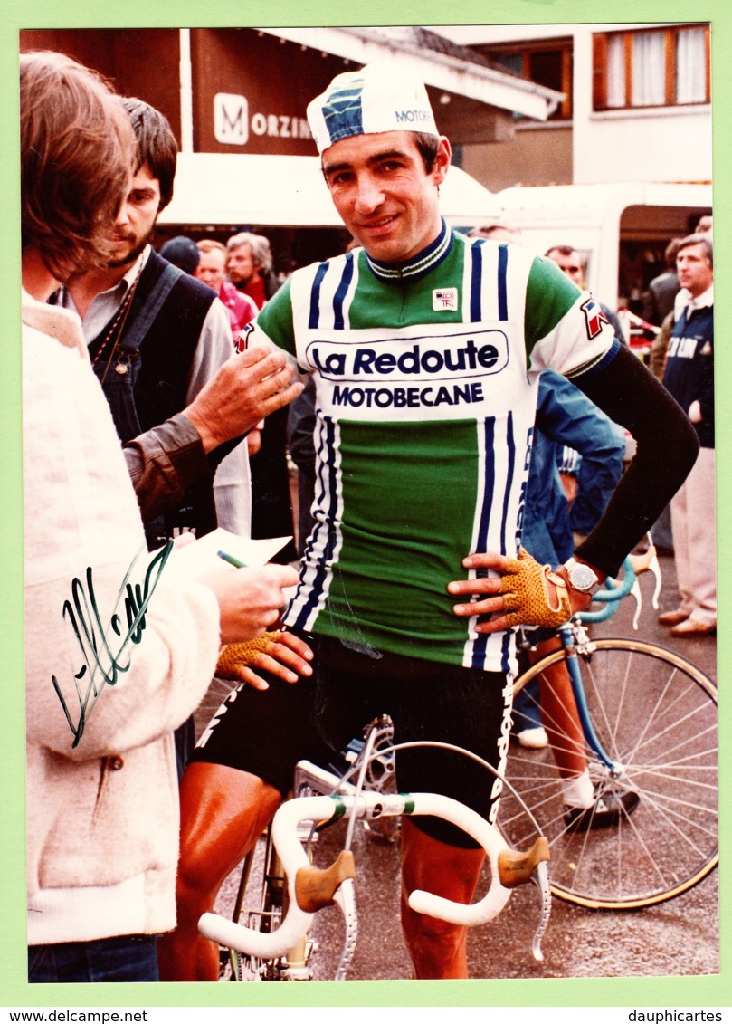 CYCLISME - Robert ALBAN - Dédicace - Equipe LA REDOUTE MOTOBECANE -   Format : 176 X 242 Environ - Cyclisme