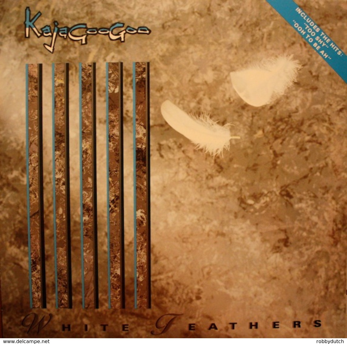 * LP  *  KAJAGOOGOO - WHITE FEATHERS - Disco, Pop