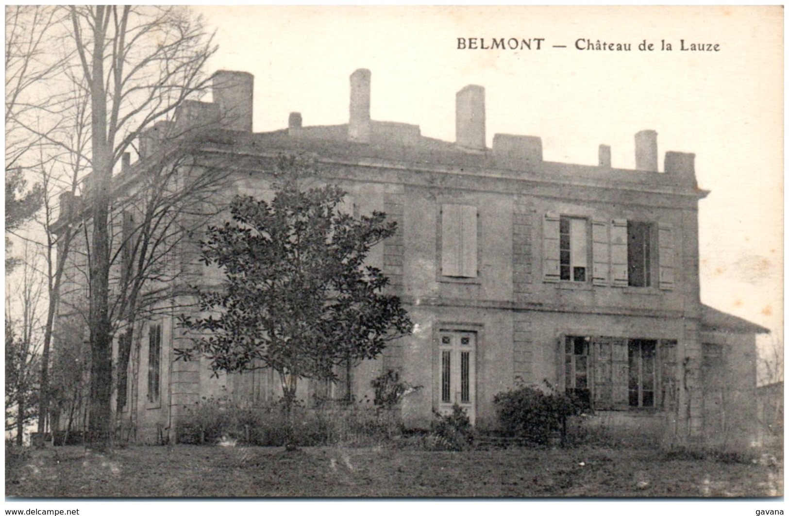 32 BELMONT - Château De La Lauze - Autres & Non Classés