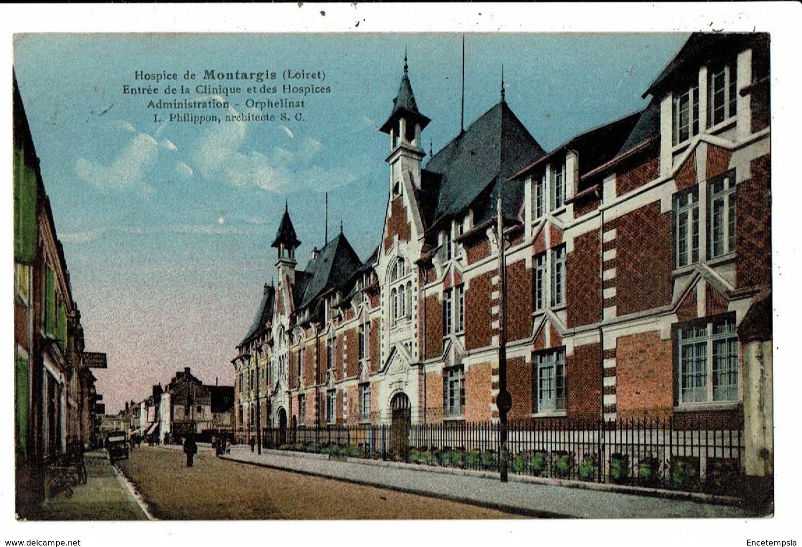 CPA-Carte Postale -France - Montargis Hospice -Son Entrée En 1934 VM7754 - Montargis