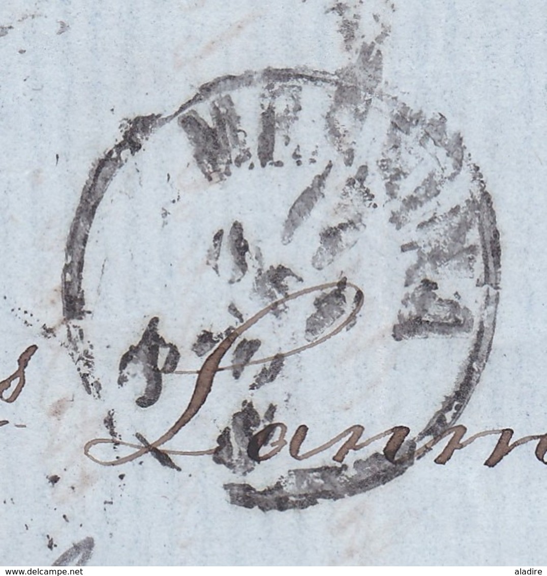 1870 - Lettre Avec Correspondance En Anglais De Messina, Italia Vers New York, USA -  Par Paquebot à Vapeur Français - Franking Machines (EMA)