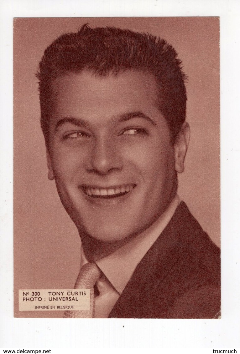 422 - ARTISTE - Tony CURTIS  *photo UniVERSAL * Cinés "Le Paris" "Vieux Mouscron" "Eldorado" - Photos