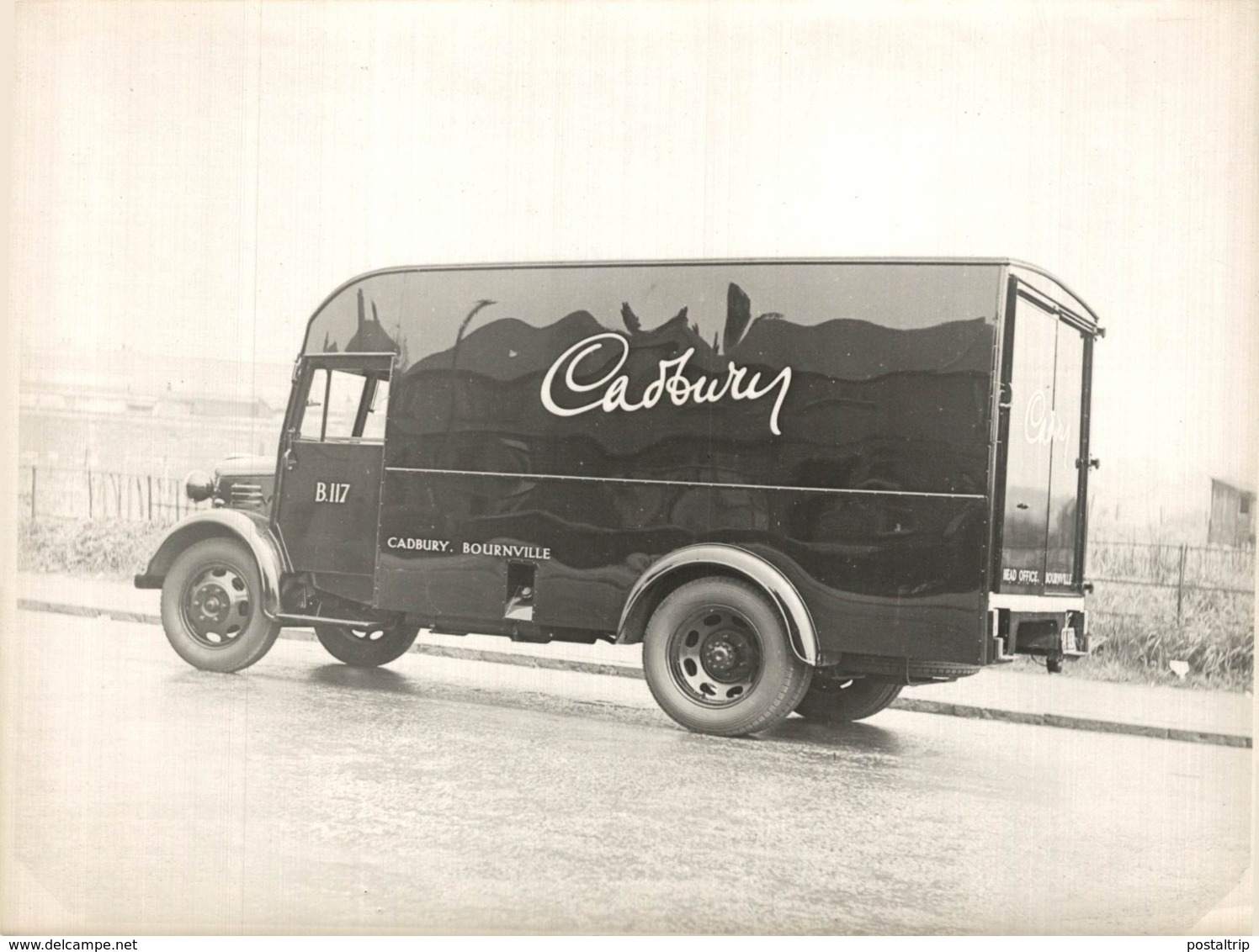 Camioneta Cadbury  +- 22*16 Cm Coches Cars Les Voitures Autos Biler Van - Coches